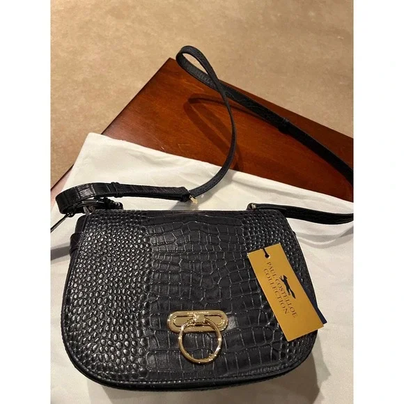 Paul Costelloe Cristal Genuine Leather Handbag NWT